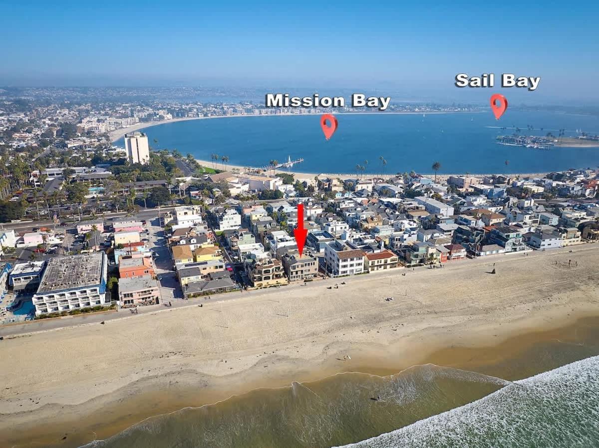 圣地亚哥Ocean Front Walk别墅 外观 照片