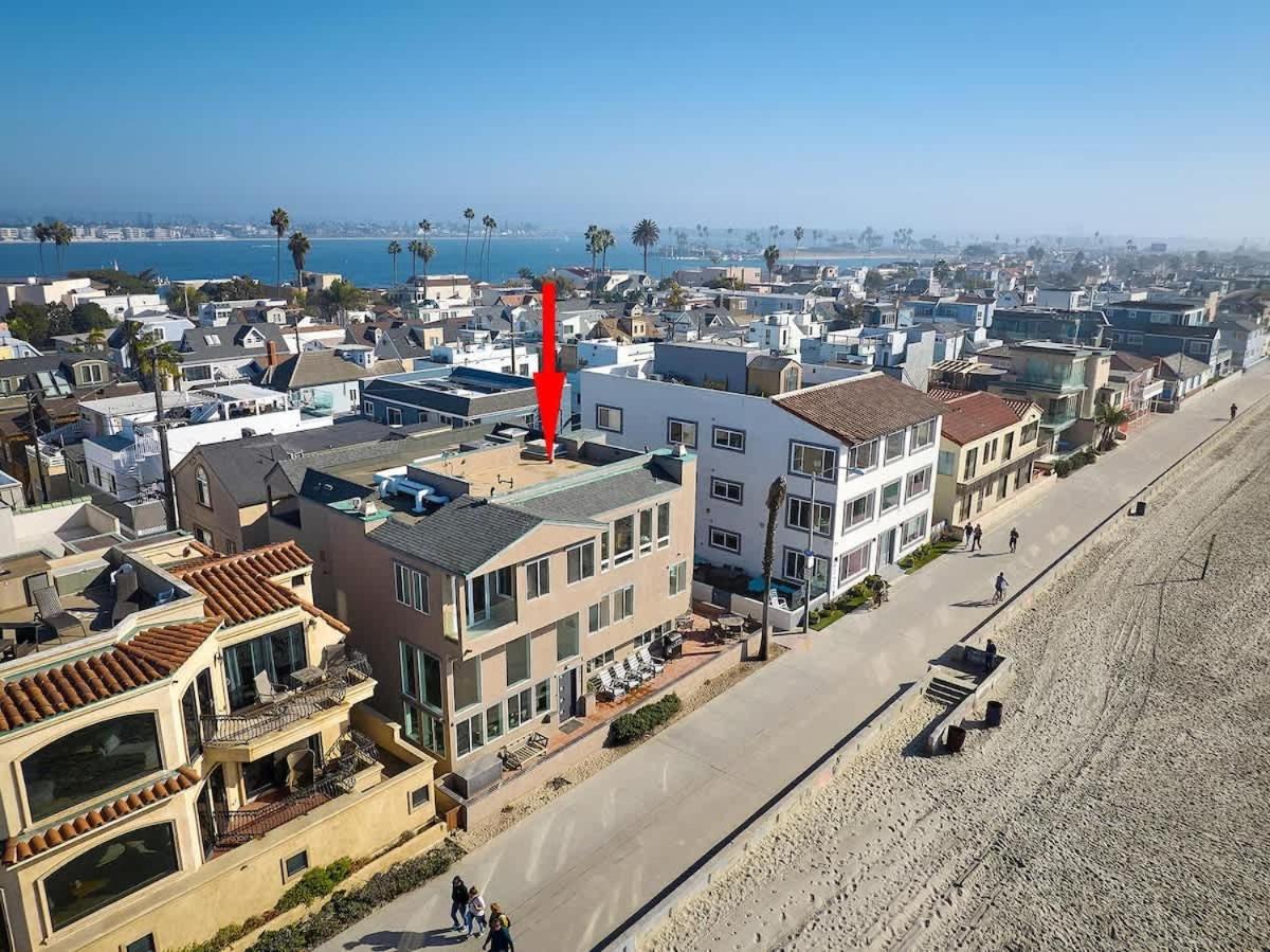 圣地亚哥Ocean Front Walk别墅 外观 照片